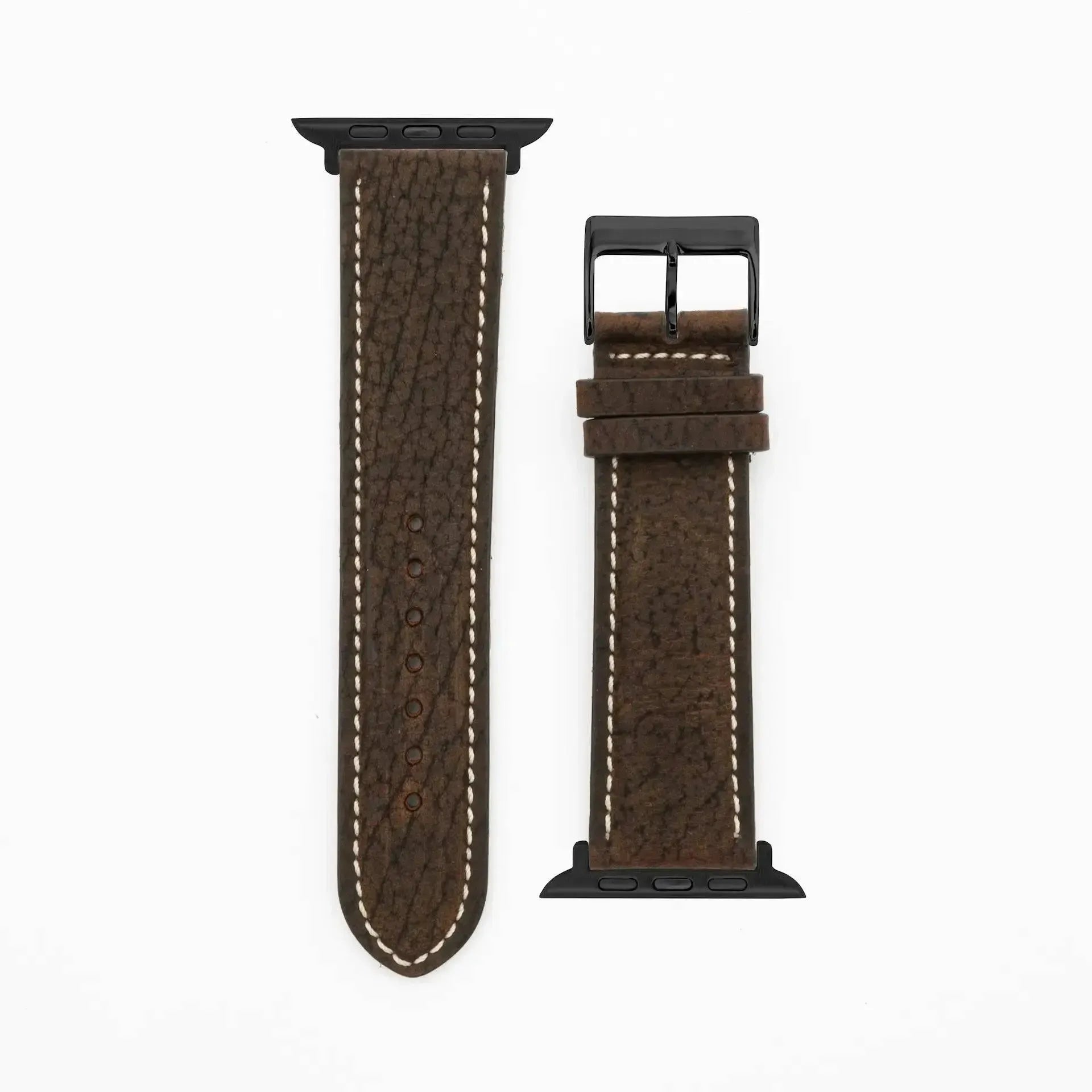 Antilope Chrono · Vintage · Kastanie-Apple Watch-40/41/42mm-Edelband-Lederarmband-Apple Watch