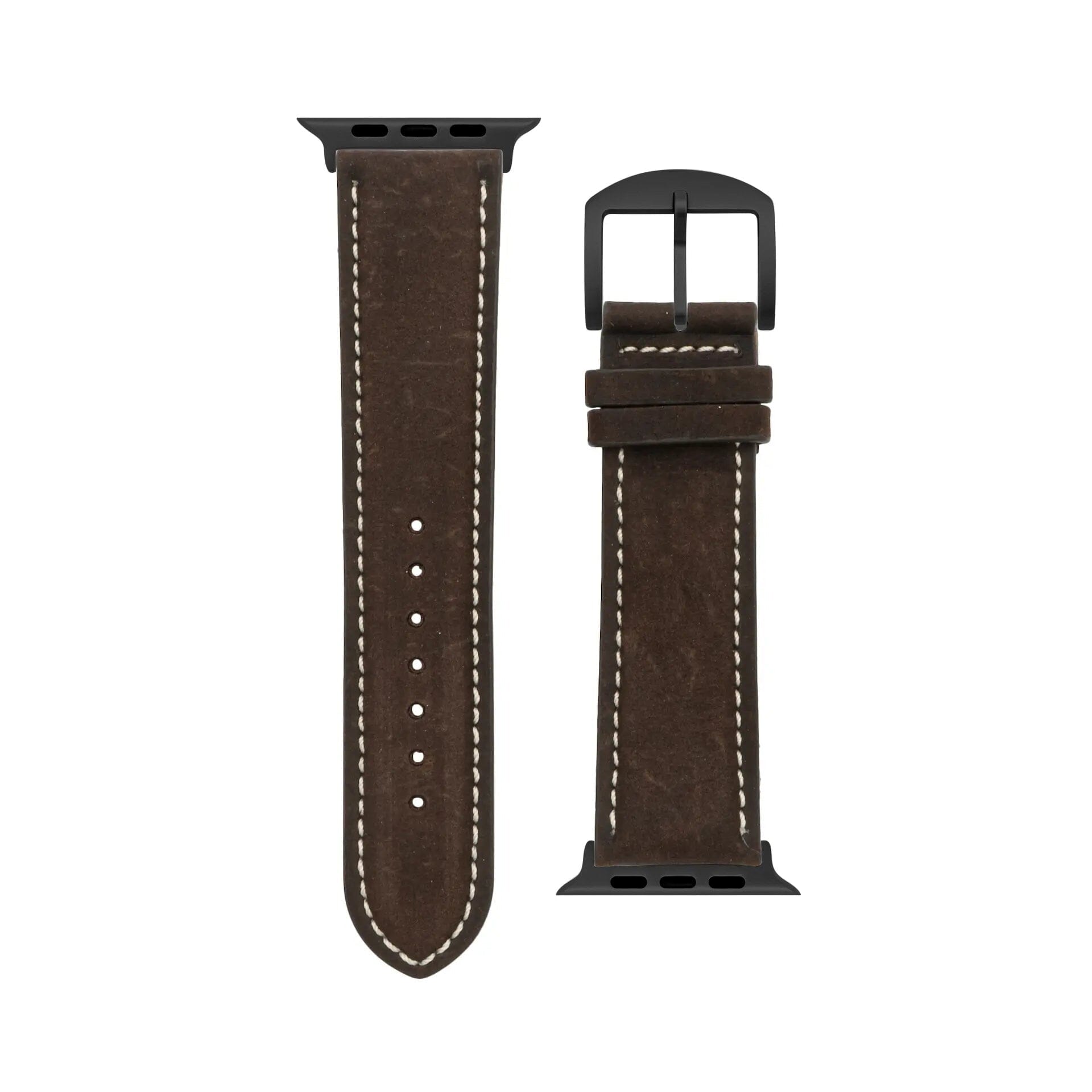 Antelope Chrono - Vintage - Dark brown-Apple Watch Ultra-49mm-Edelband-Leather Strap-Apple Watch