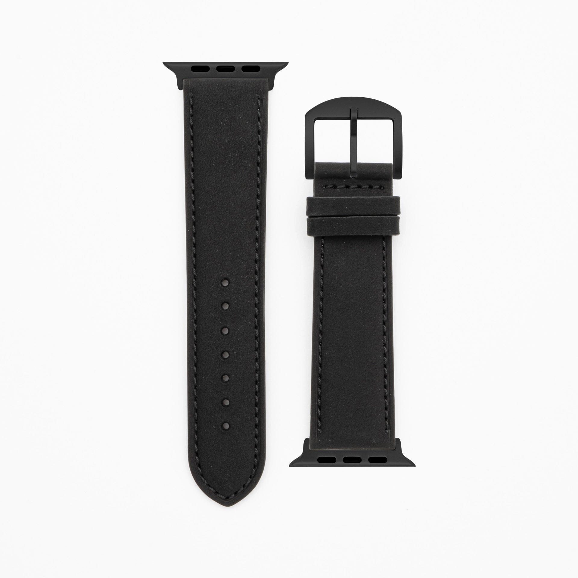 Gentle - Classic - Black-Apple Watch Ultra-49mm-Edelband-Leather Strap-Apple Watch