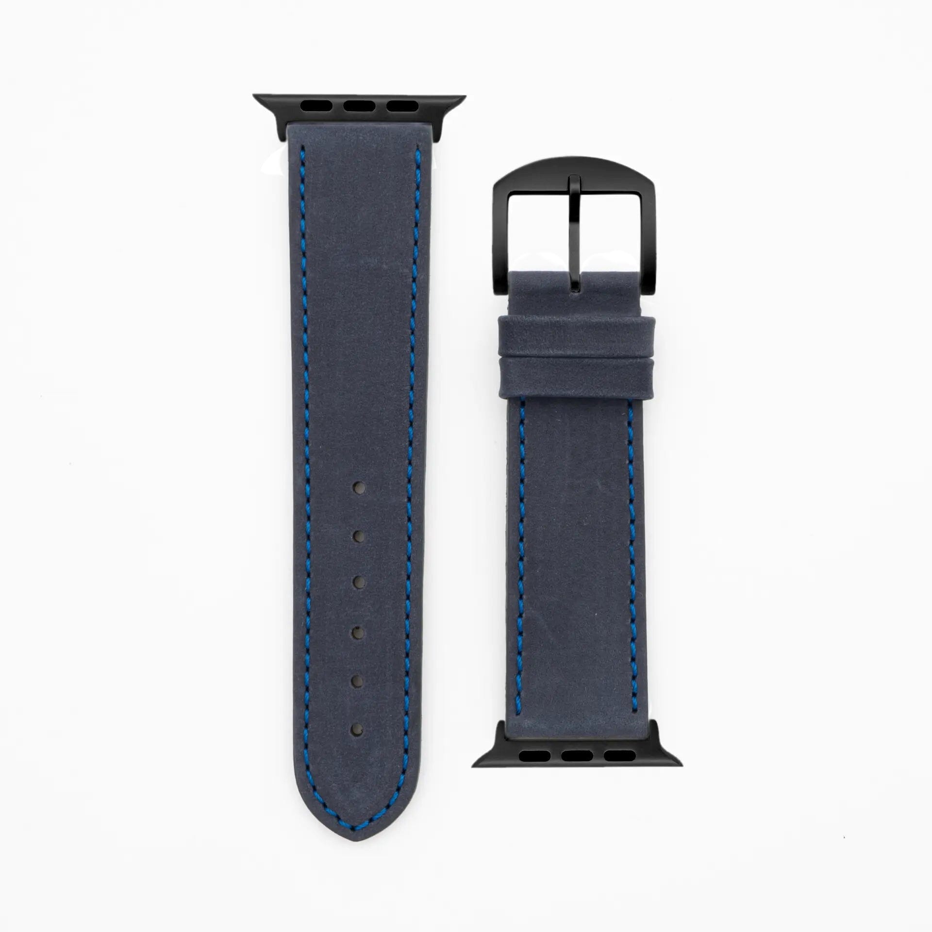 Suede - Classic - Blue-Apple Watch Ultra-49mm-Edelband-Leather Strap-Apple Watch