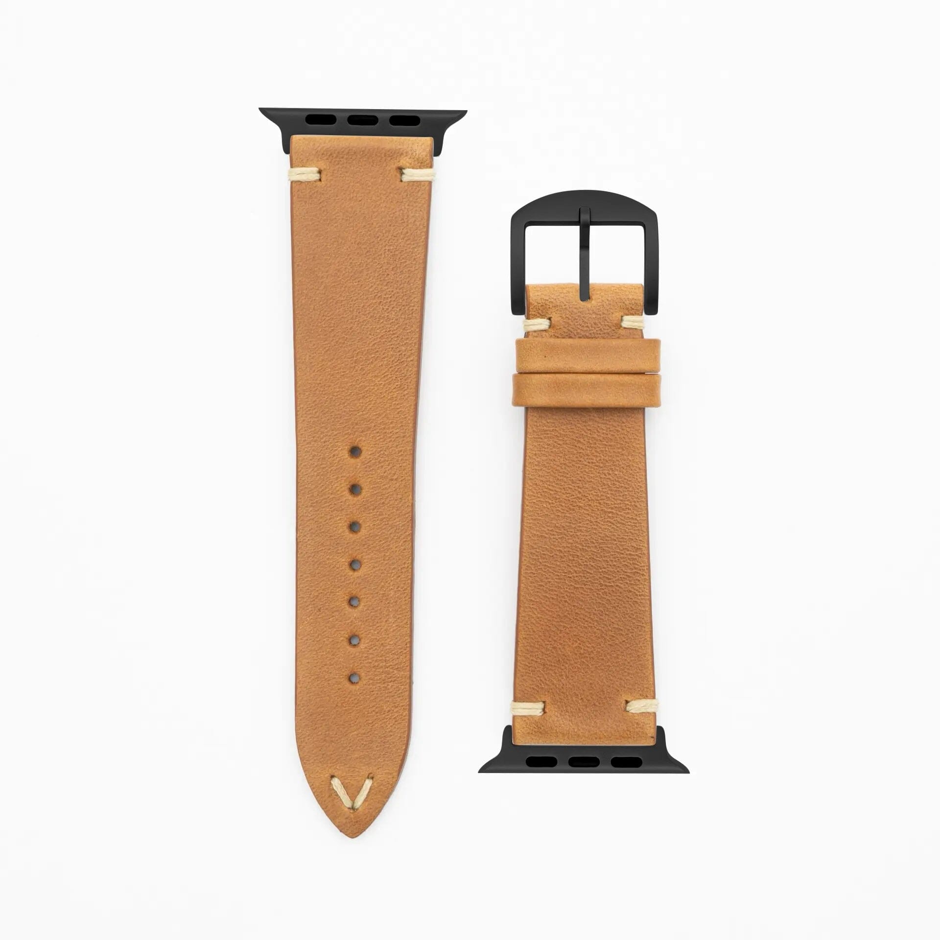 Node - Vintage - Braun-Apple Watch Ultra-49mm-Edelband-Leather Strap-Apple Watch