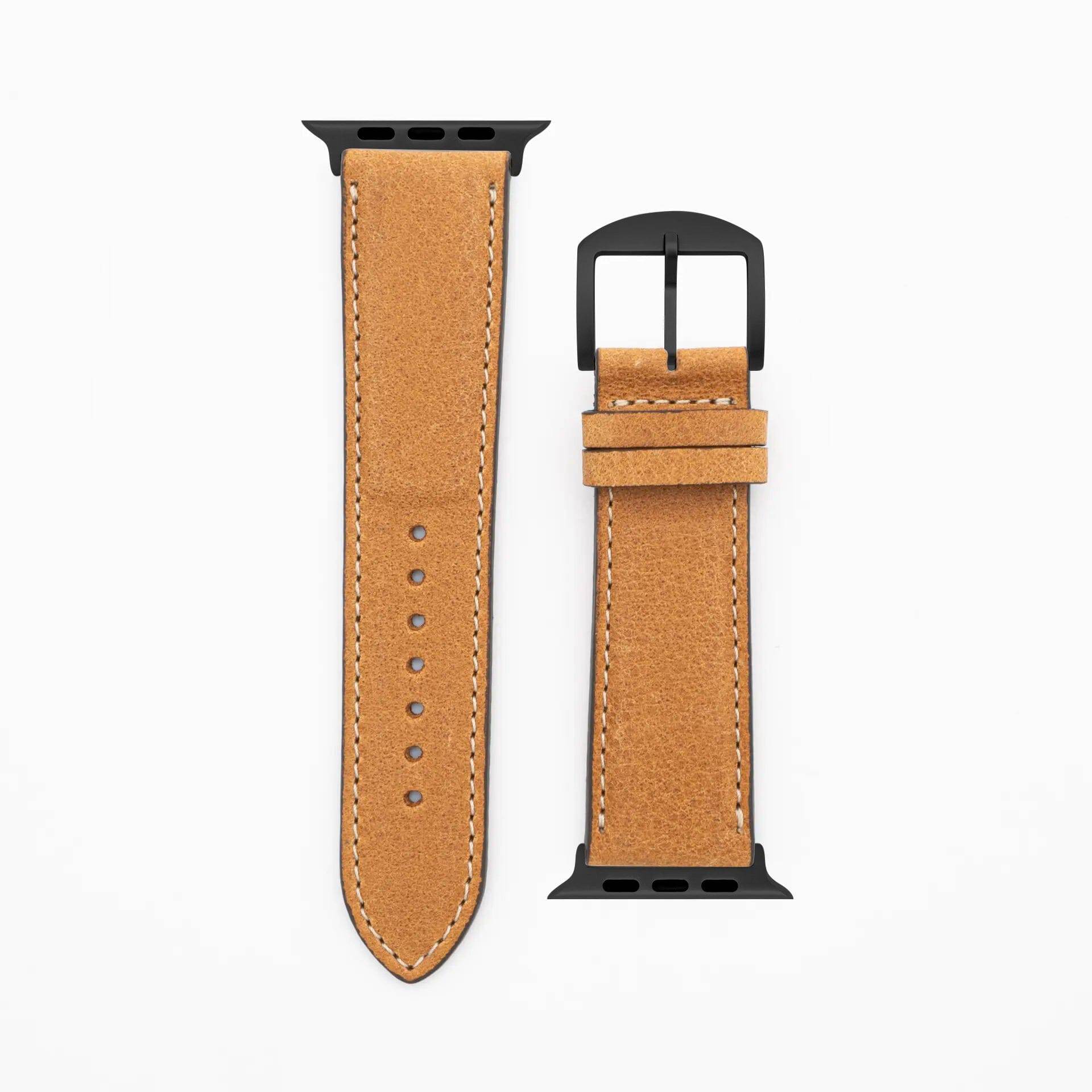 Soft Chrono - Vintage - Sand-Apple Watch Ultra-49mm-Edelband-Leather Strap-Apple Watch