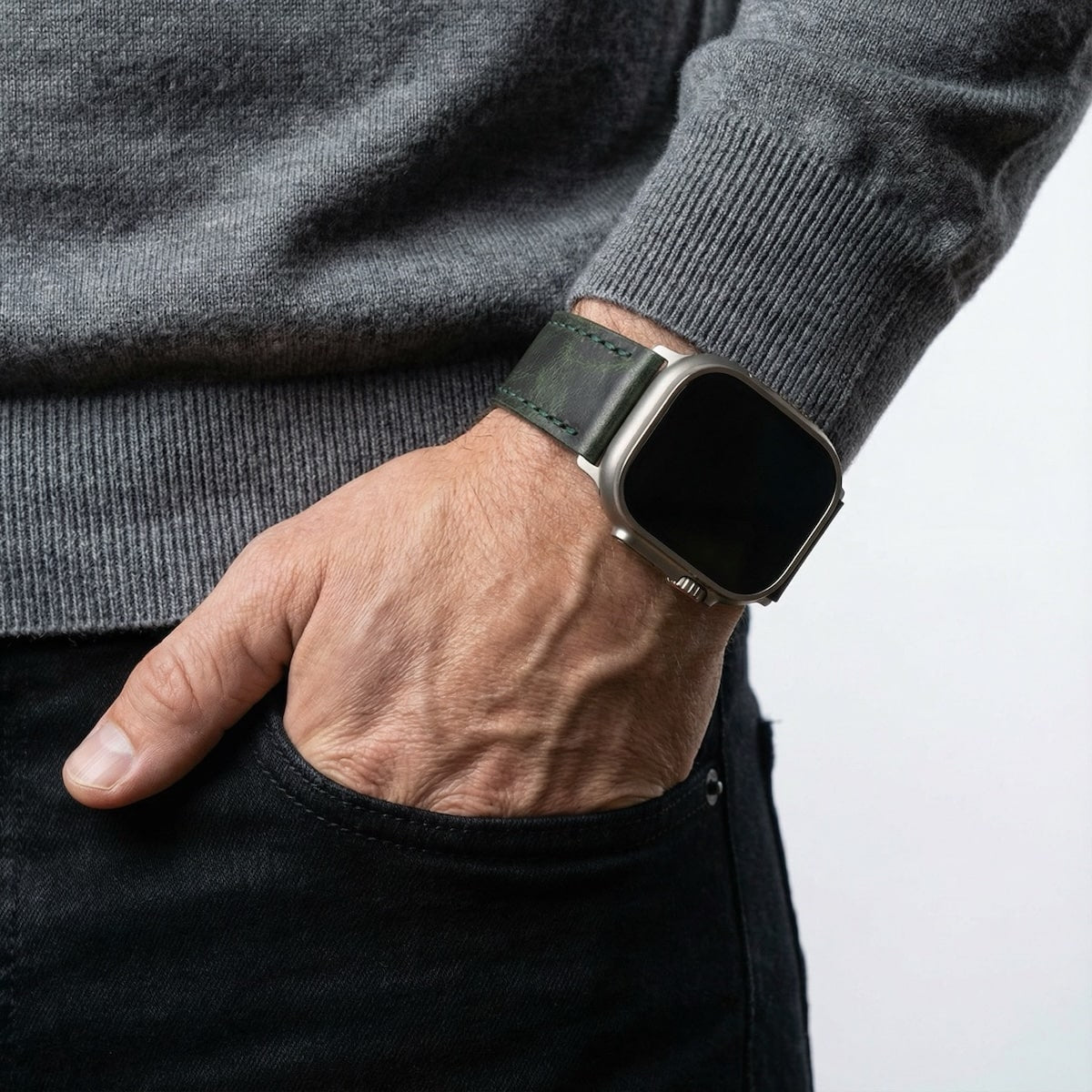 Horween ® · Vintage· Dunkelgrün