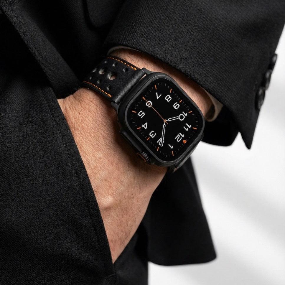 Monaco - Vintage - Black/Orange