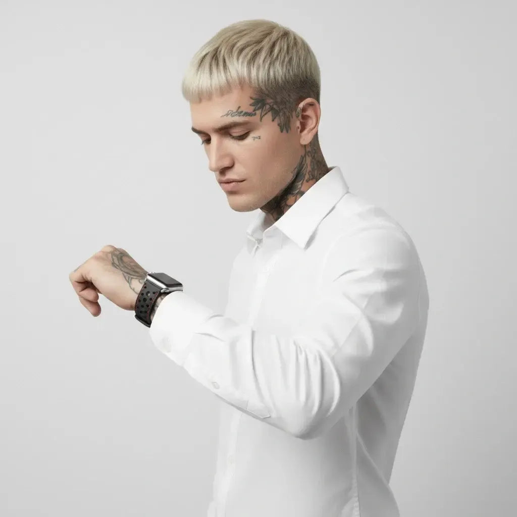 Monaco · Vintage · Schwarz/Rot