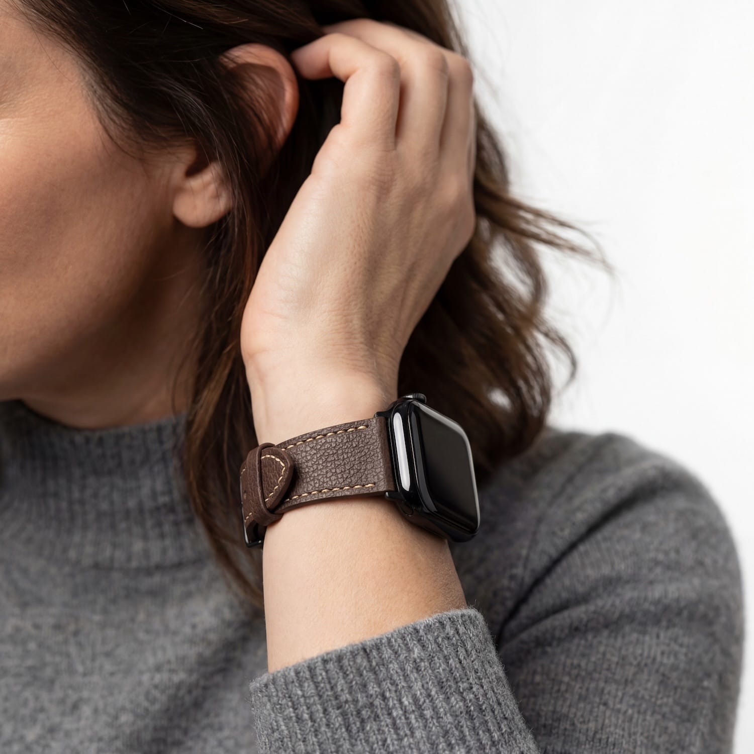 Saffiano · Classic · Dunkelbraun