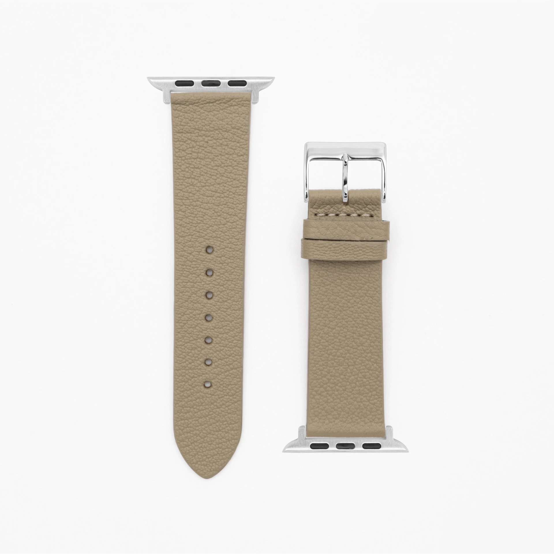 Goat · Classic · XS · Nude-Apple Watch-40/41/42mm-Edelband-Lederarmband-Apple Watch