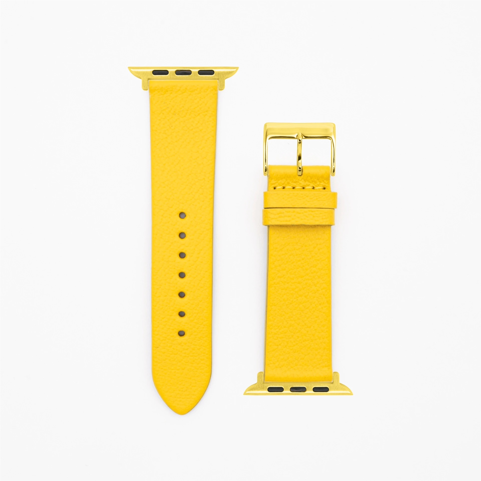 Goat · Classic · XS · Gelb-Apple Watch-40/41/42mm-Edelband-Lederarmband-Apple Watch