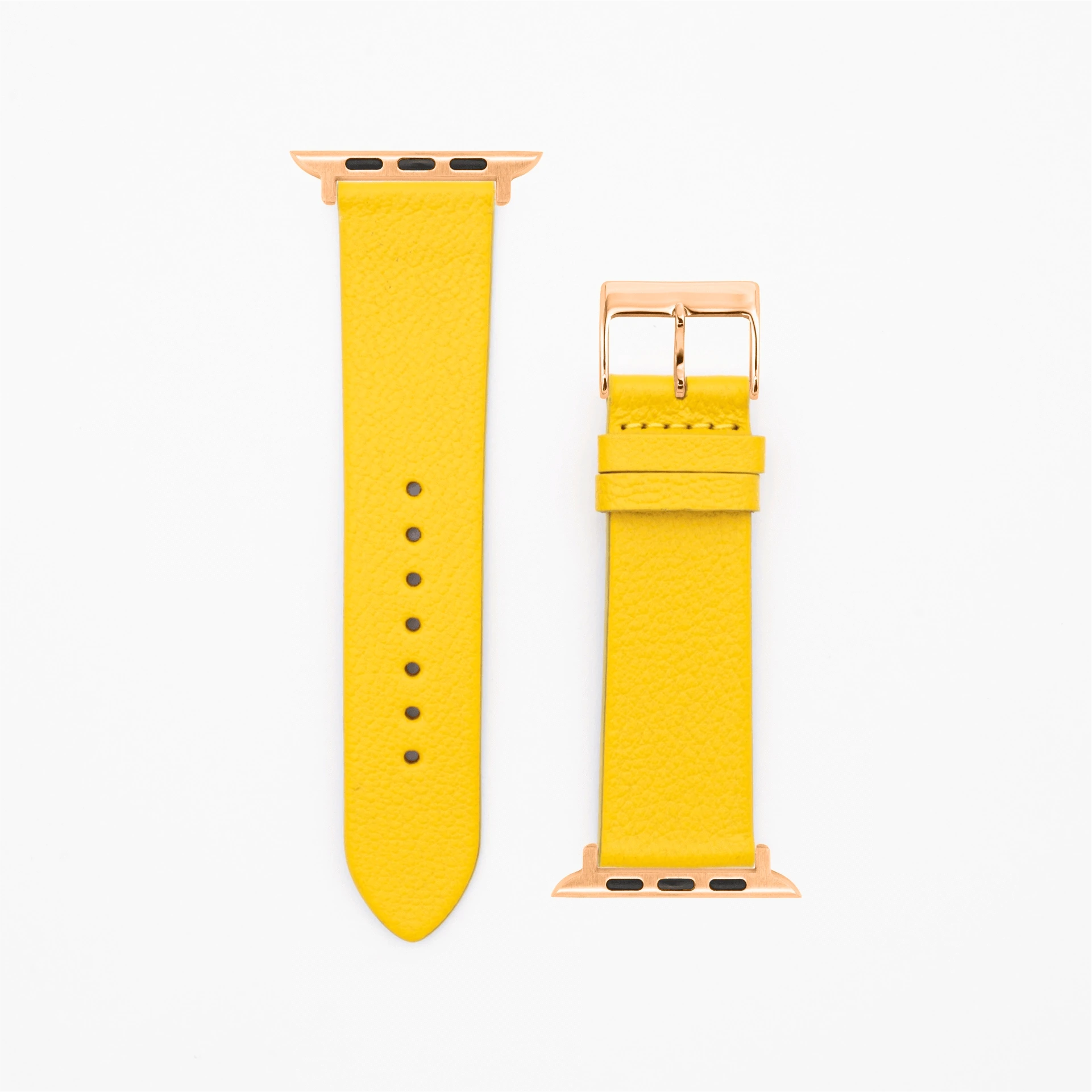 Goat · Classic · XS · Gelb-Apple Watch-40/41/42mm-Edelband-Lederarmband-Apple Watch