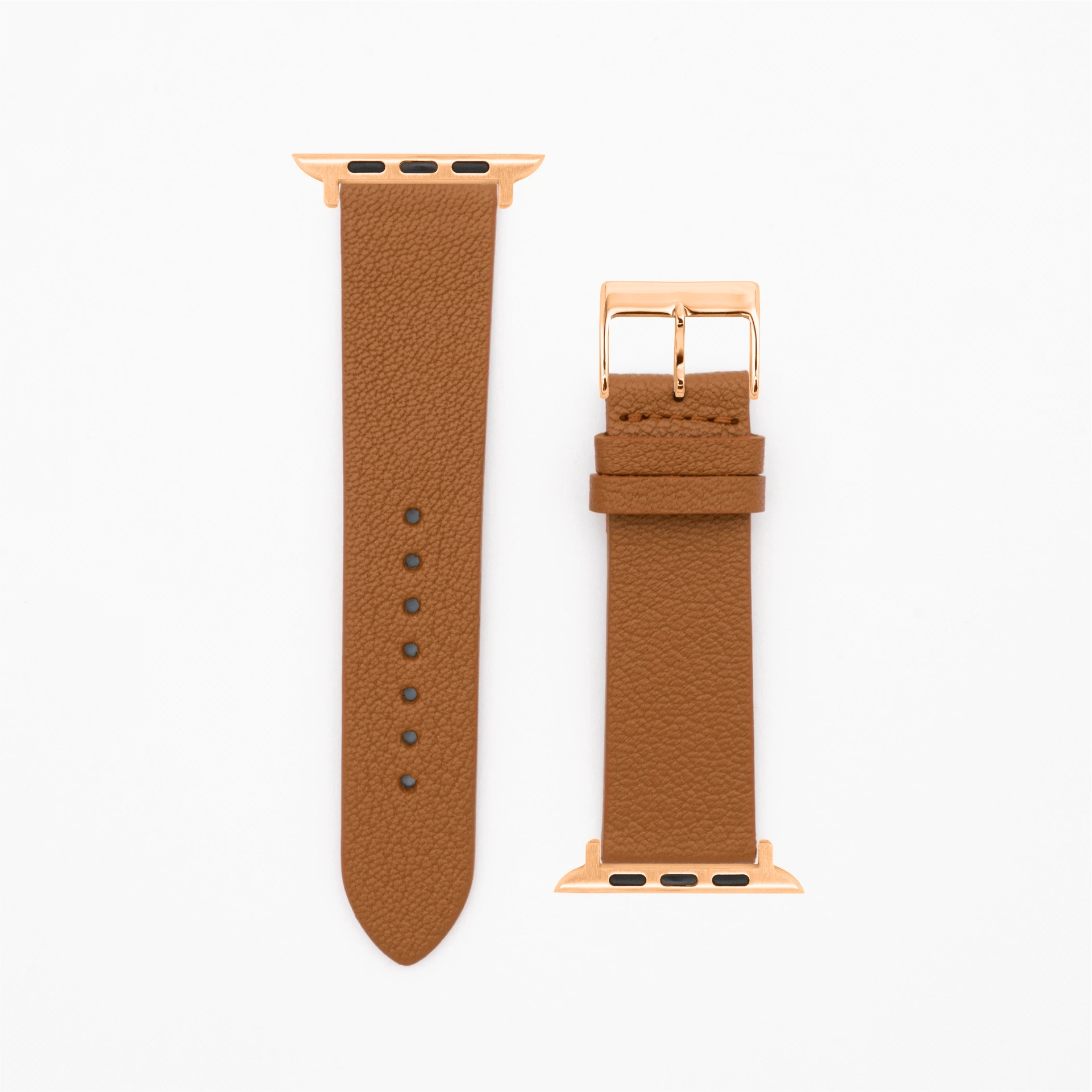 Goat · Classic · XS · Braun-Apple Watch-40/41/42mm-Edelband-Lederarmband-Apple Watch