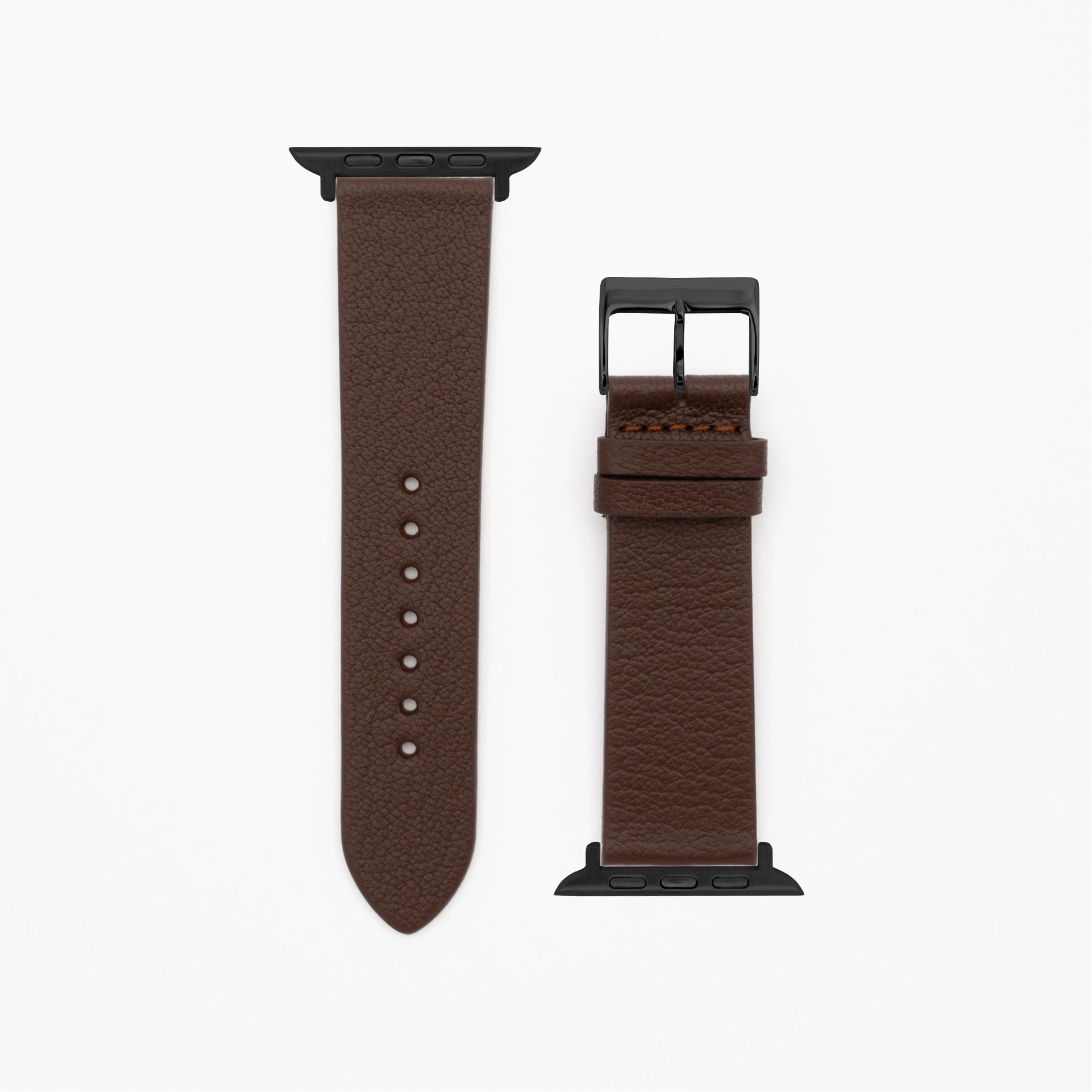 Goat · Classic · XS · Dunkelbraun-Apple Watch-40/41/42mm-Edelband-Lederarmband-Apple Watch