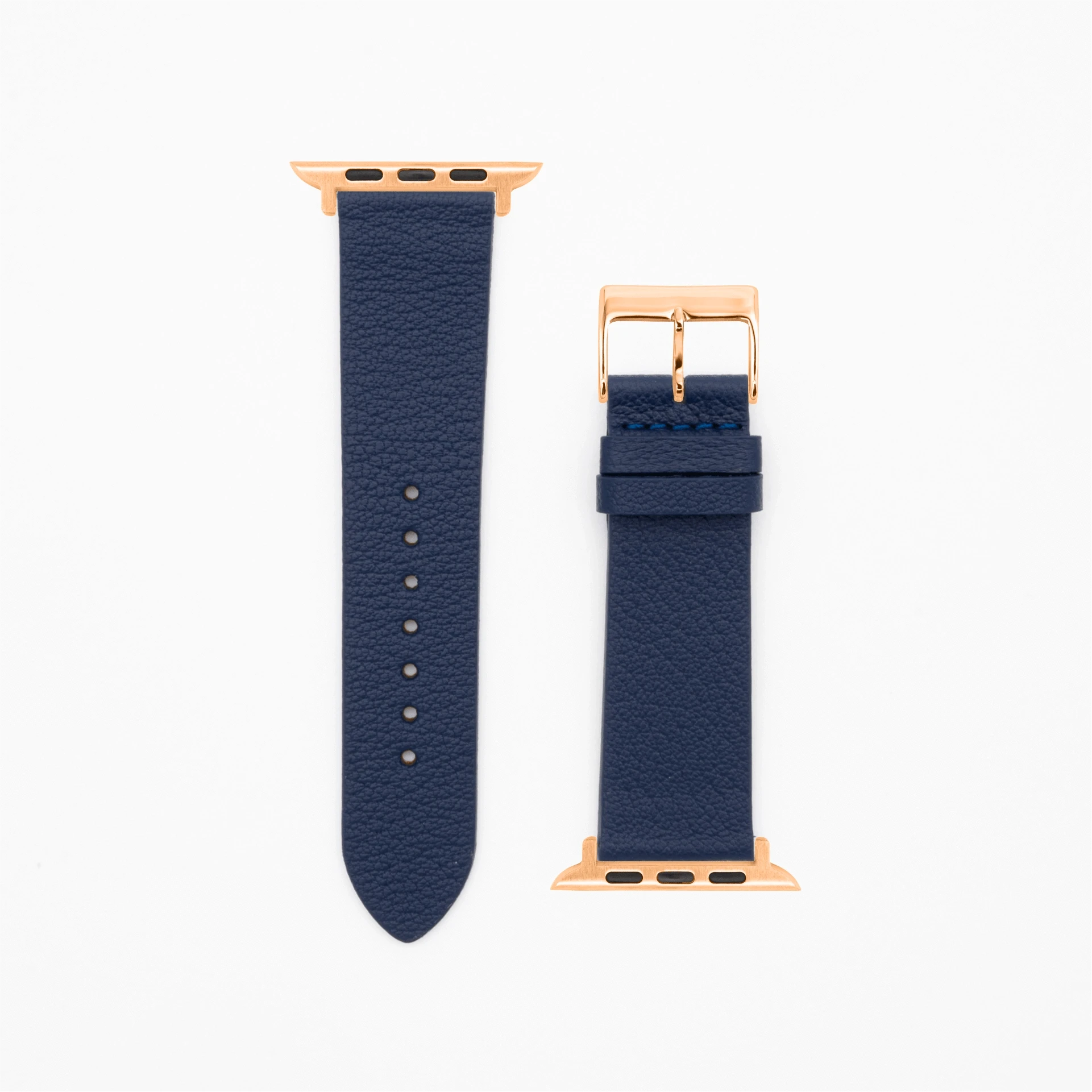 Goat · Classic · XS · Dunkelblau-Apple Watch-40/41/42mm-Edelband-Lederarmband-Apple Watch