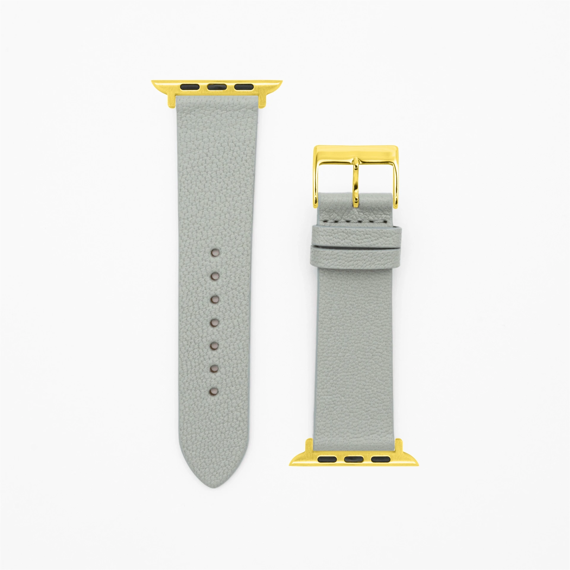 Goat · Classic · XS · Grau-Apple Watch-40/41/42mm-Edelband-Lederarmband-Apple Watch