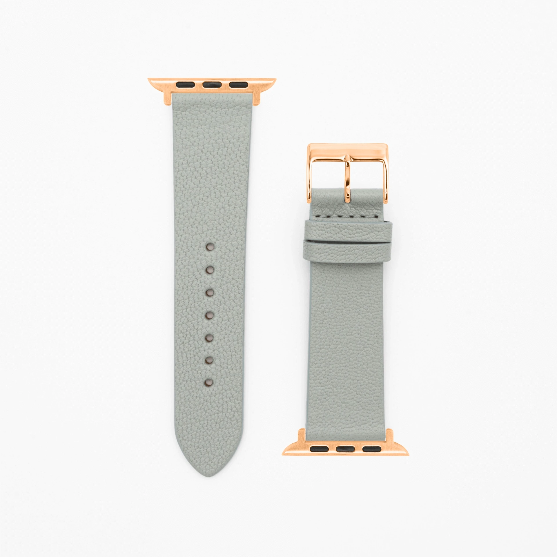Goat · Classic · XS · Grau-Apple Watch-40/41/42mm-Edelband-Lederarmband-Apple Watch