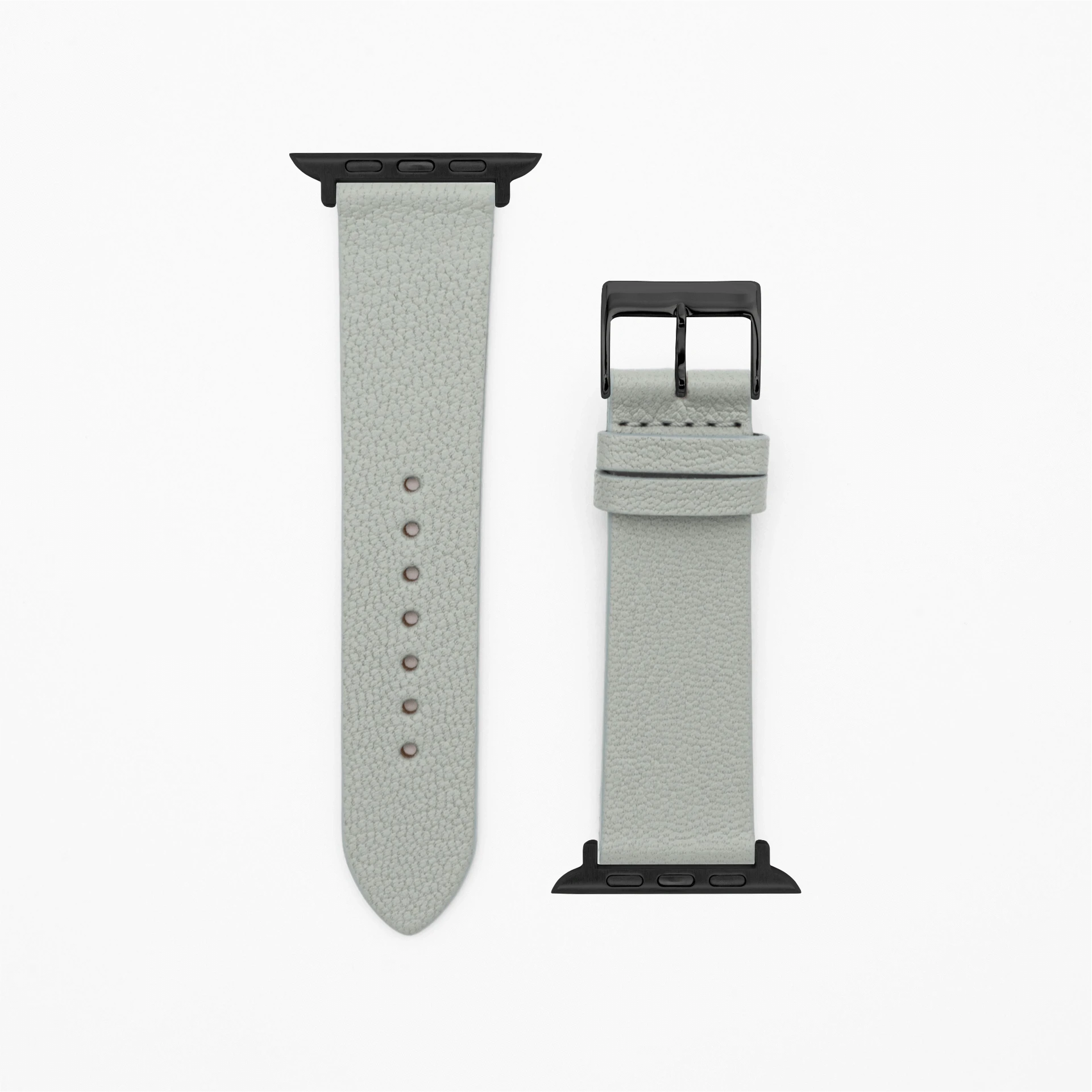 Goat · Classic · XS · Grau-Apple Watch-40/41/42mm-Edelband-Lederarmband-Apple Watch
