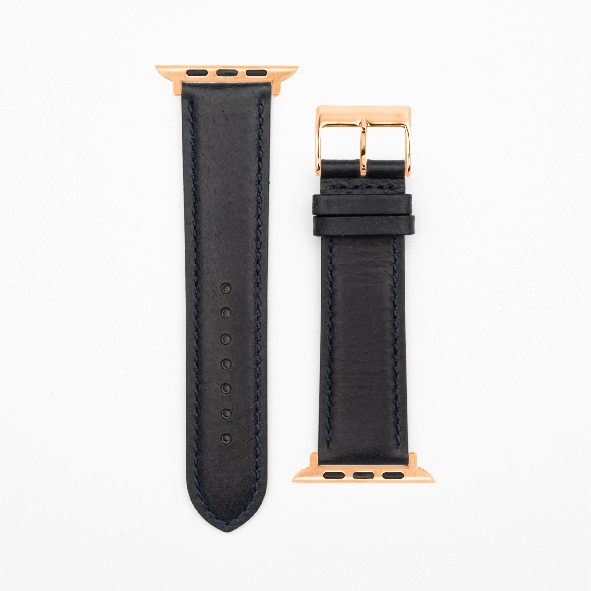 Cavaro - Classic - Dark blue-Apple Watch-40/41/42mm leather strap-Apple Watch