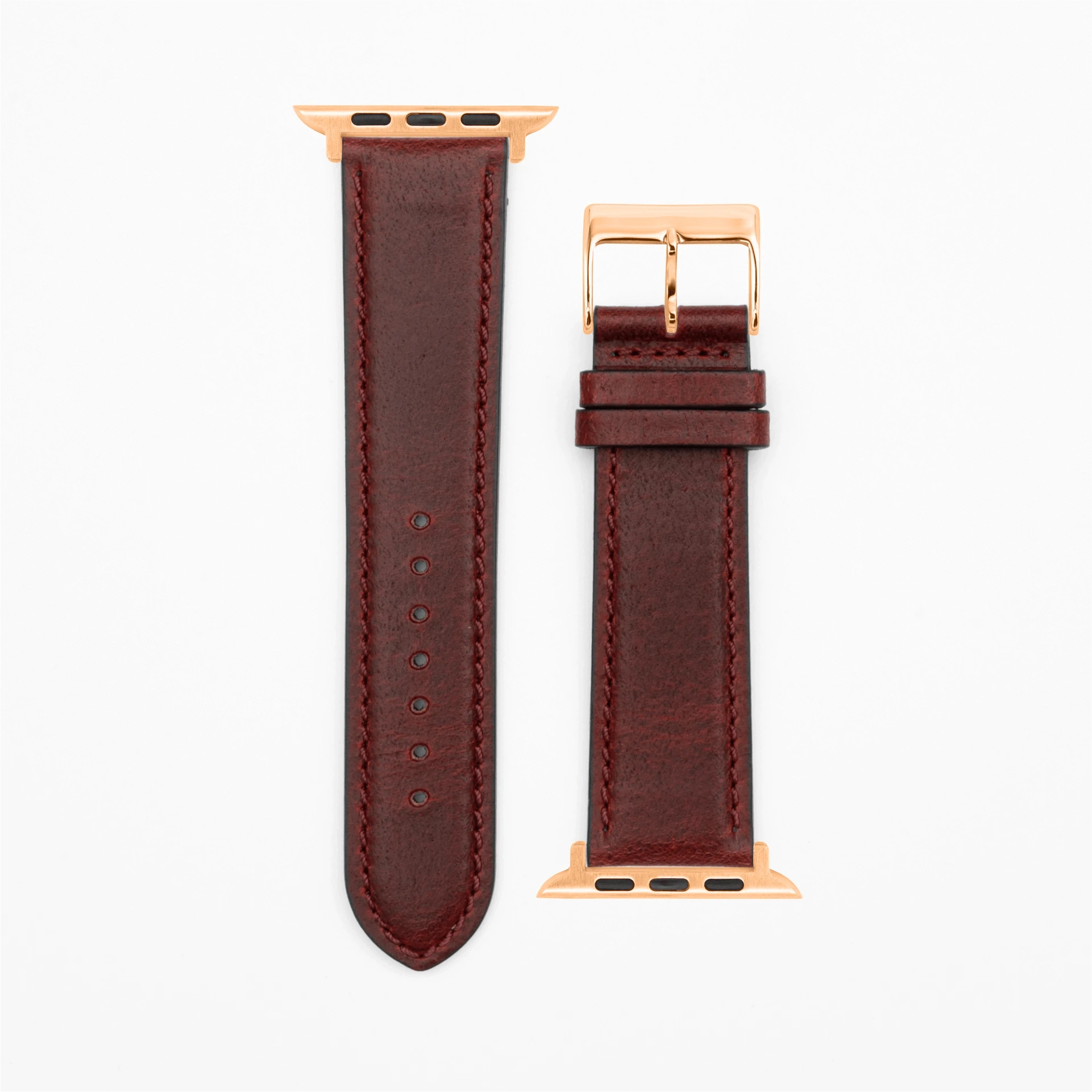 Cavaro - Classic - Dark red-Apple Watch-40/41/42mm-Edelband-Leather Strap-Apple Watch