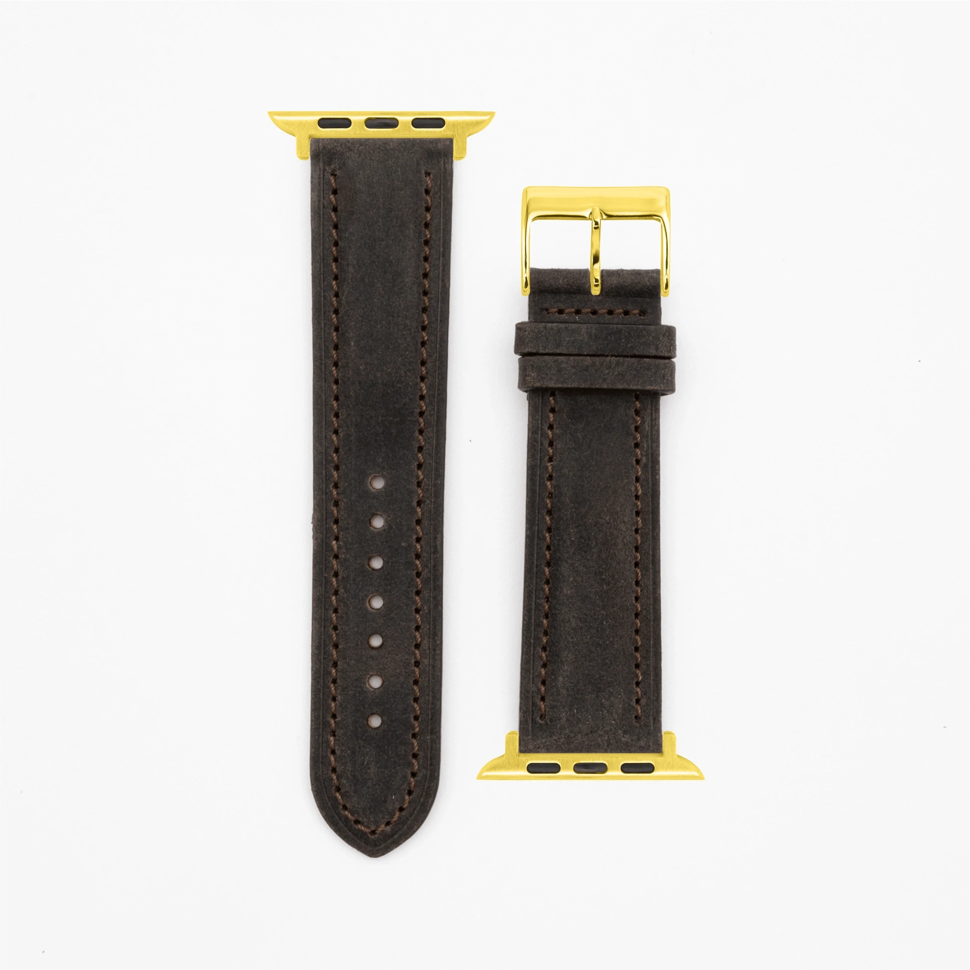 Harbour - Vintage - Dark brown Apple Watch 40/41/42mm leather strap Apple Watch