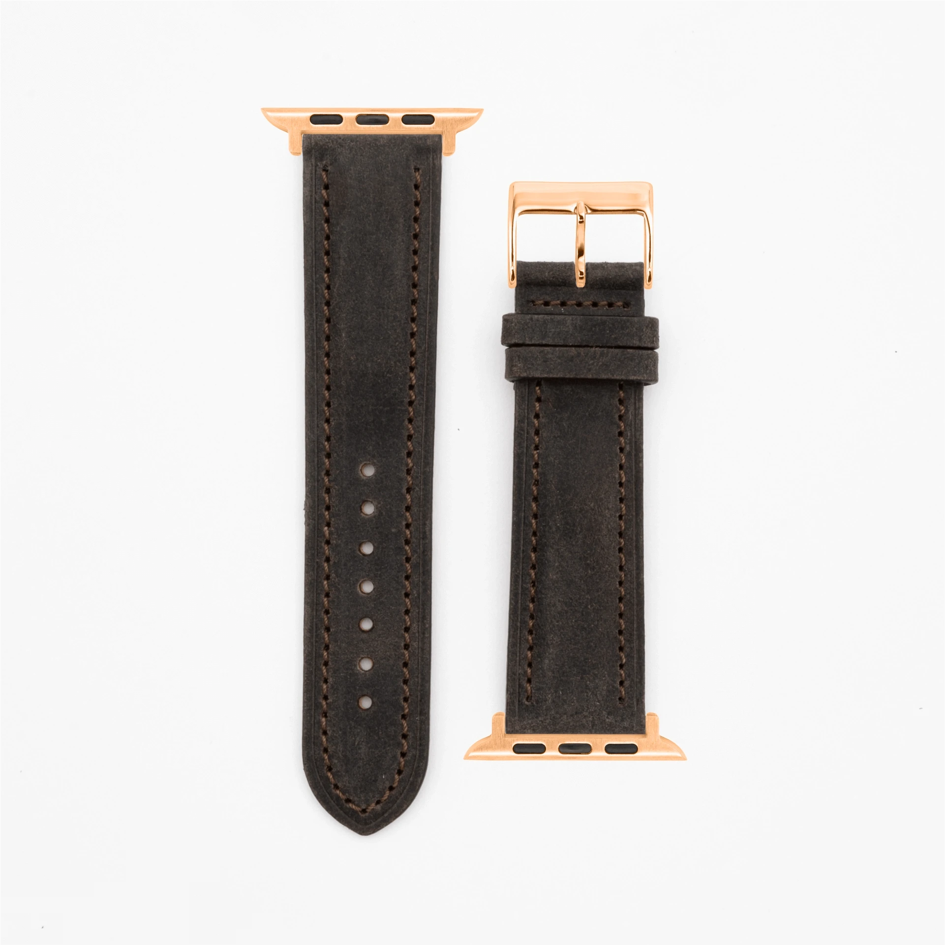 Harbour - Vintage - Dark brown Apple Watch 40/41/42mm leather strap Apple Watch