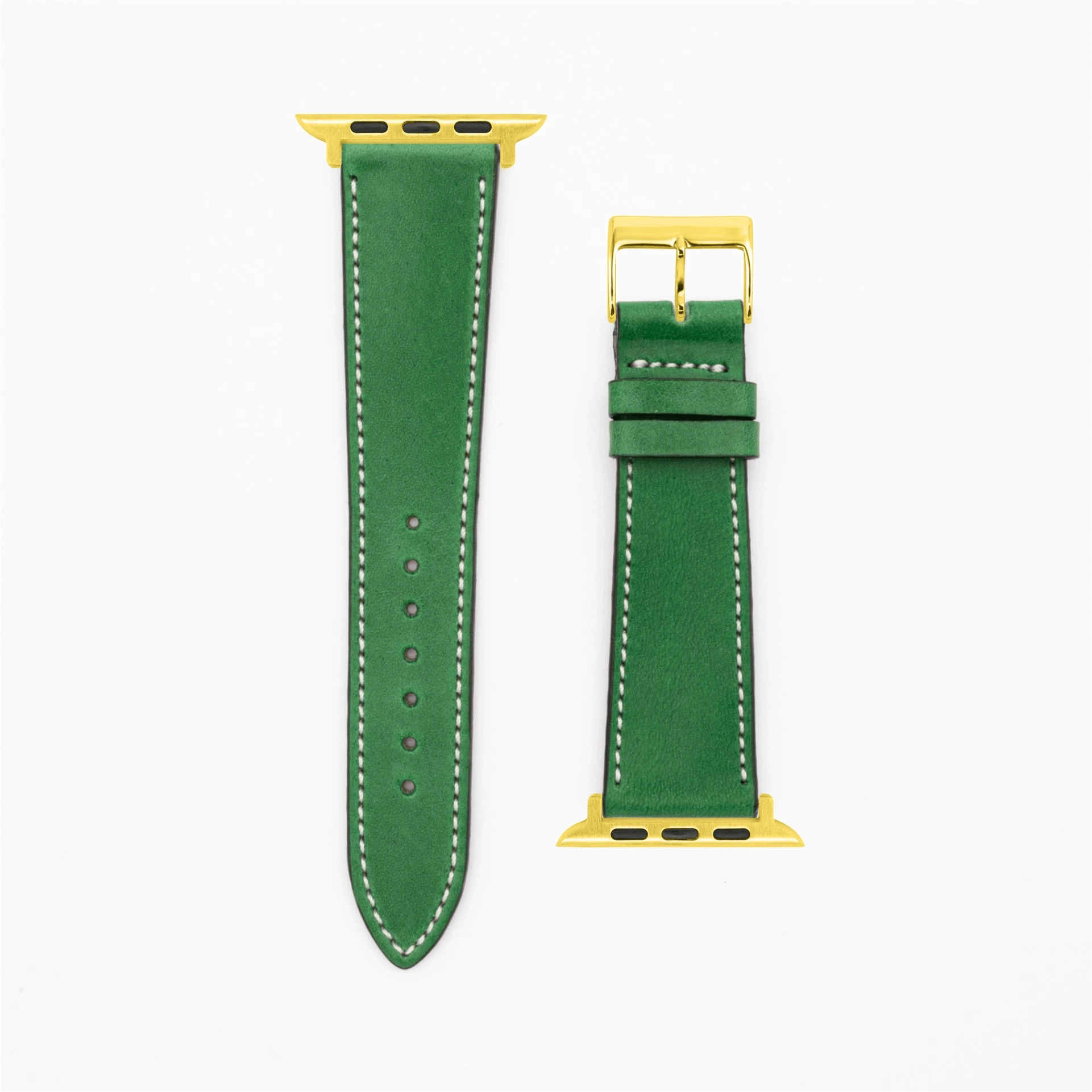 Vibrant · Vintage · Grün-Apple Watch-40/41/42mm-Edelband-Lederarmband-Apple Watch