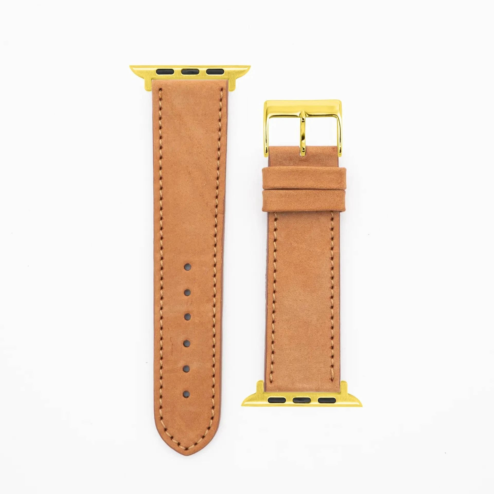 Suede - Classic - Terracotta-Apple Watch-40/41/42mm-Edelband-Leather Strap-Apple Watch