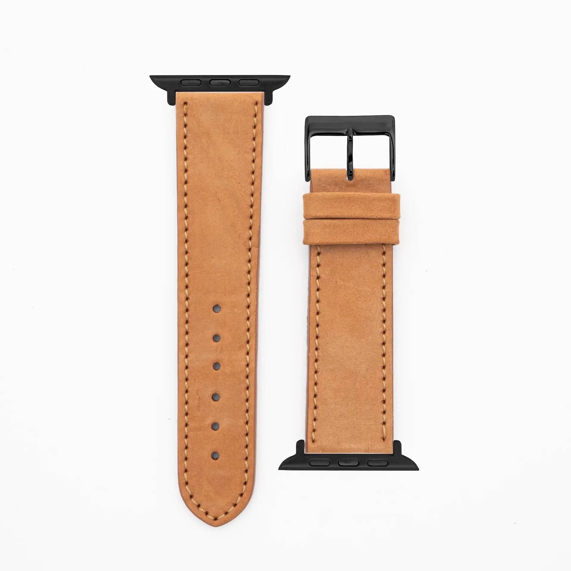 Suede - Classic - Terracotta-Apple Watch-40/41/42mm-Edelband-Leather Strap-Apple Watch