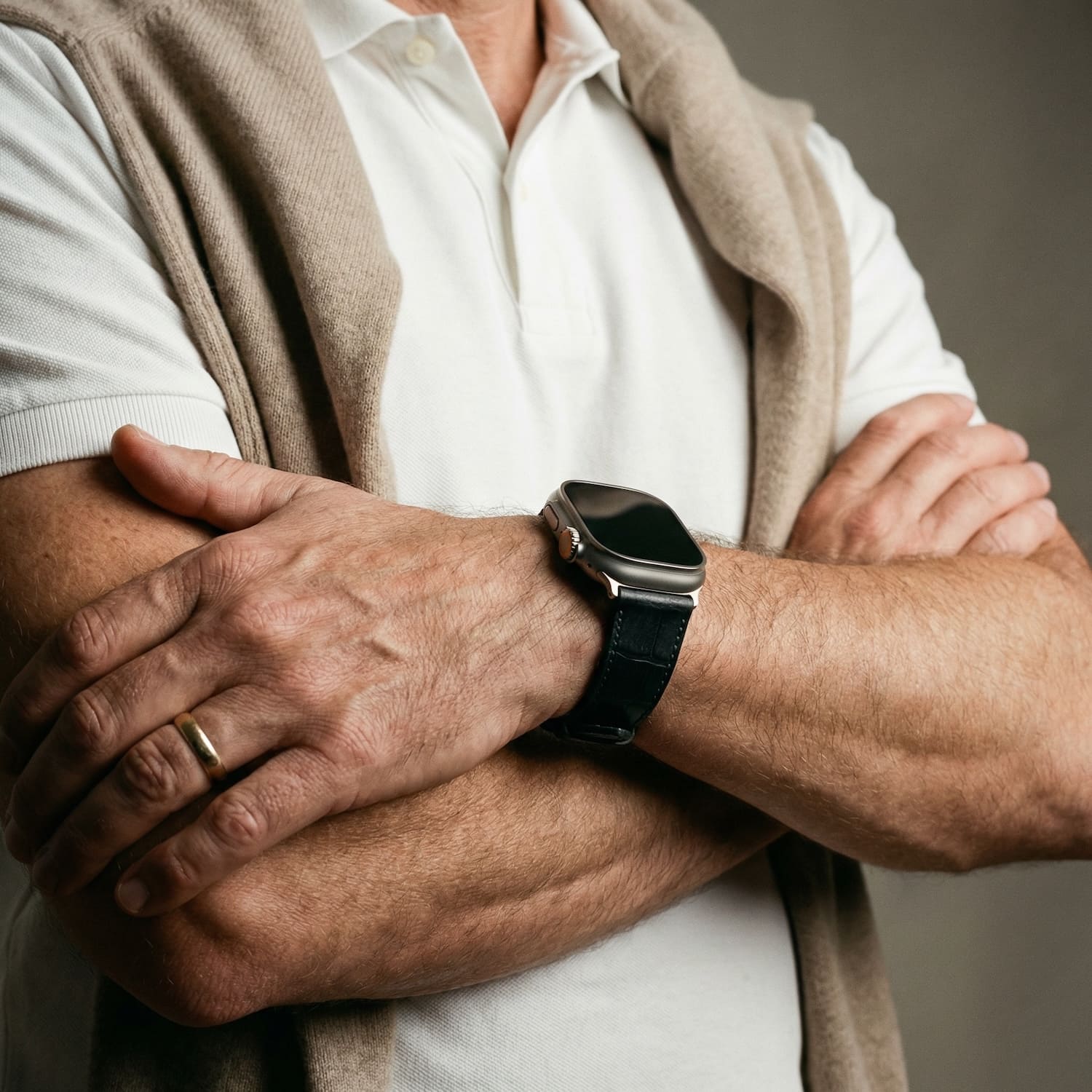 Croco Grain - Classic - Black