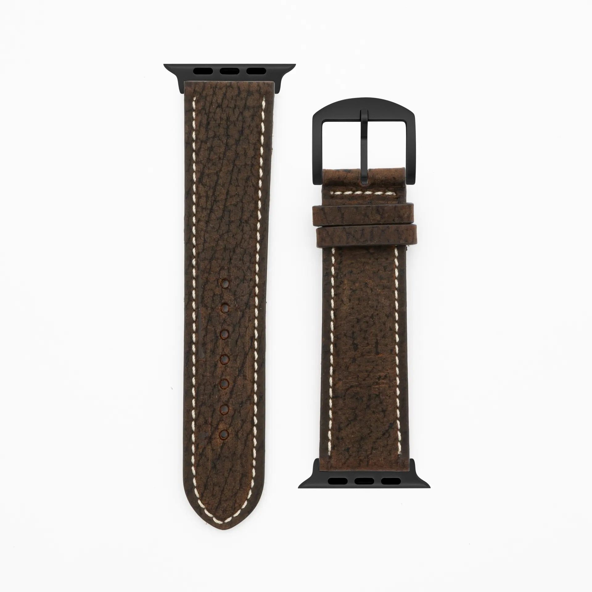 Antilope Chrono · Vintage · Kastanie-Apple Watch Ultra-49mm-Edelband-Lederarmband-Apple Watch