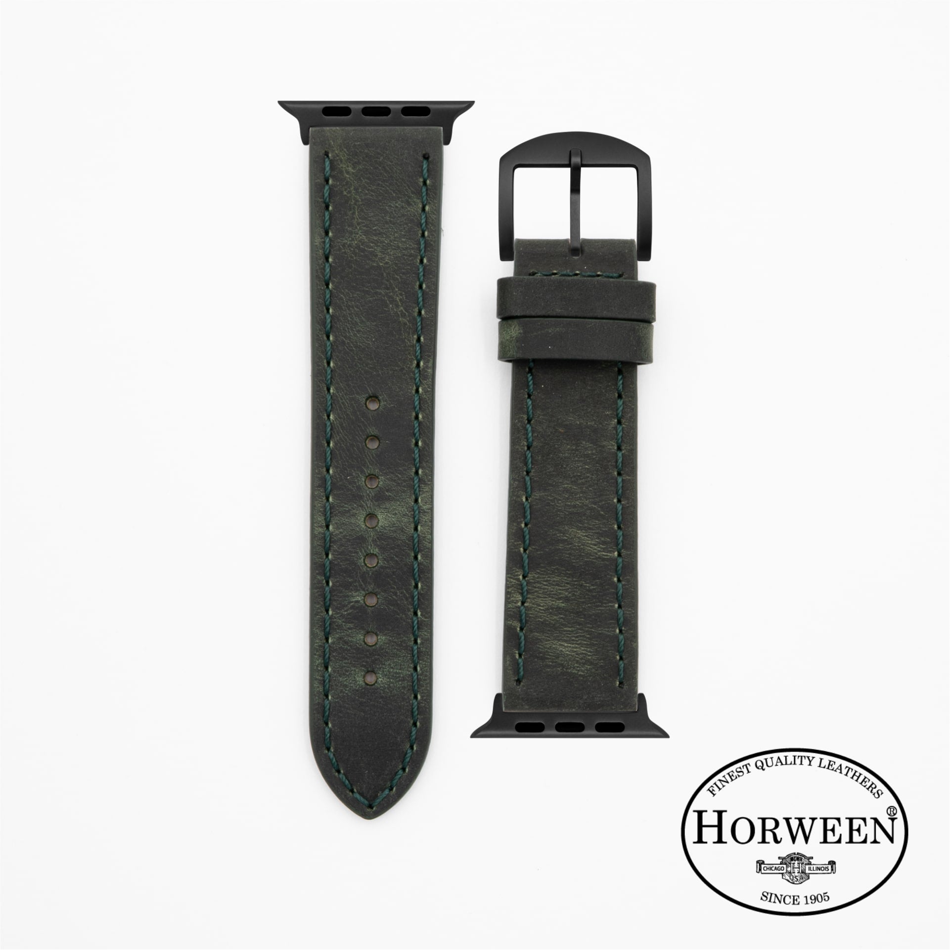 Horween ® · Vintage· Dunkelgrün