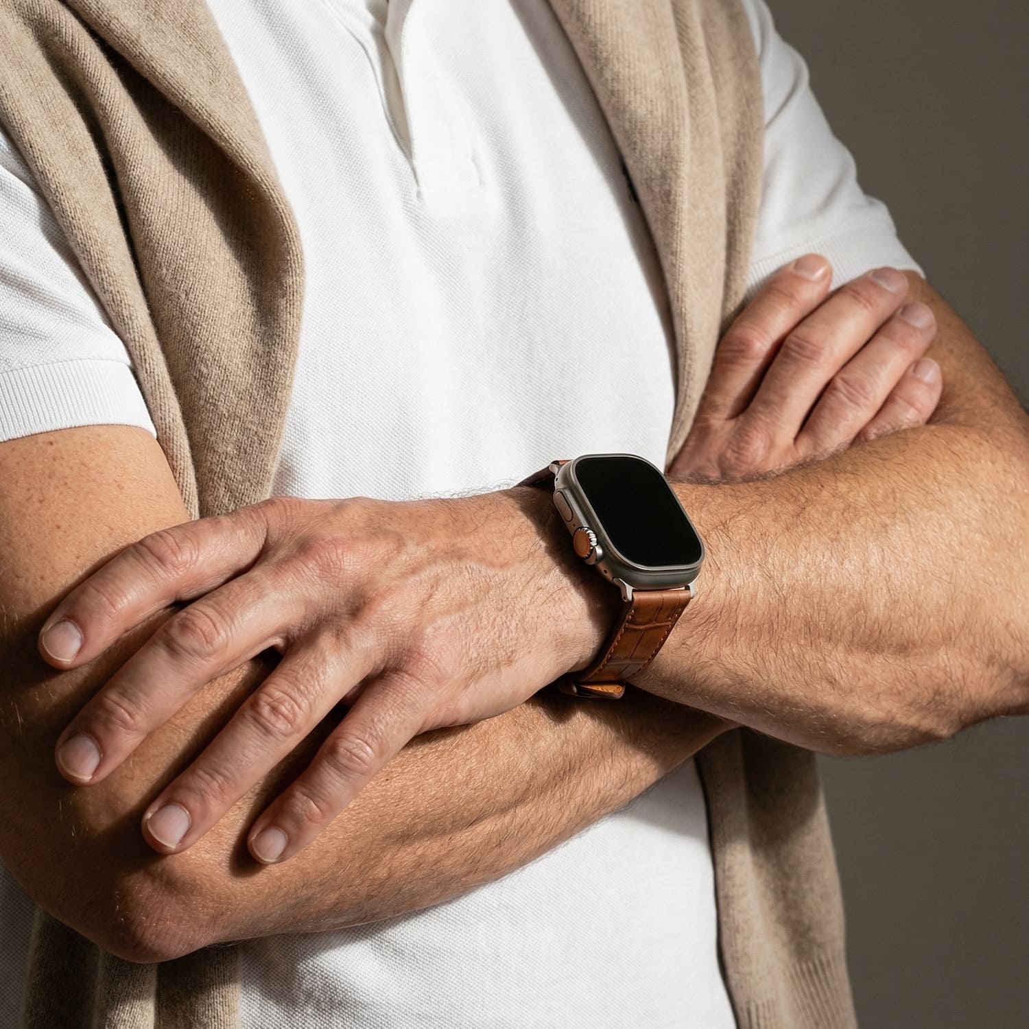 Croco Grain - Classic - Brown